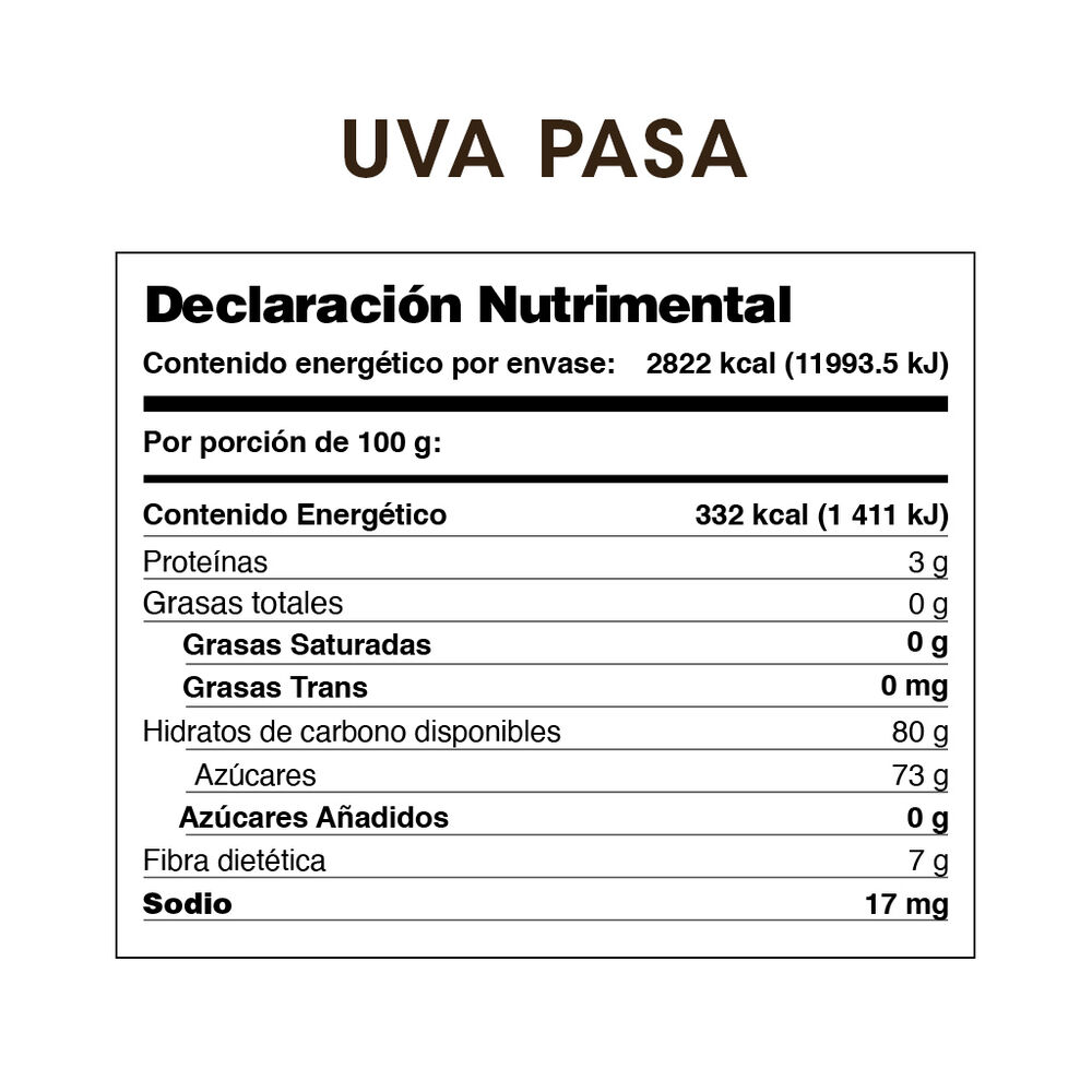 Uva Pasa Member's Choice 850 g image number 2
