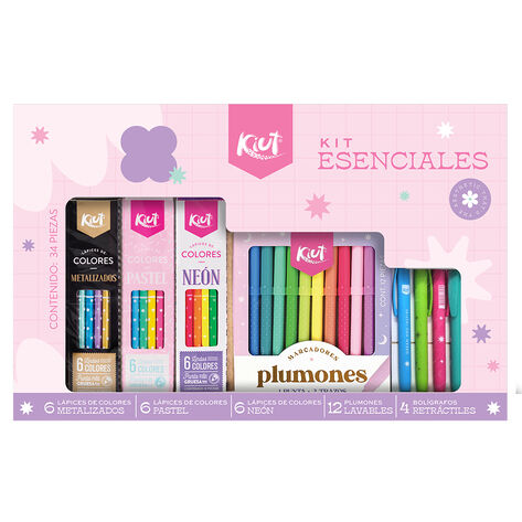 Kit Esenciales Kiut 34 pzas