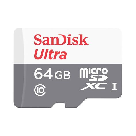 Memoria MicroSD Ultra Sandisk 64GB SDSQUNR-064G-GN3MA
