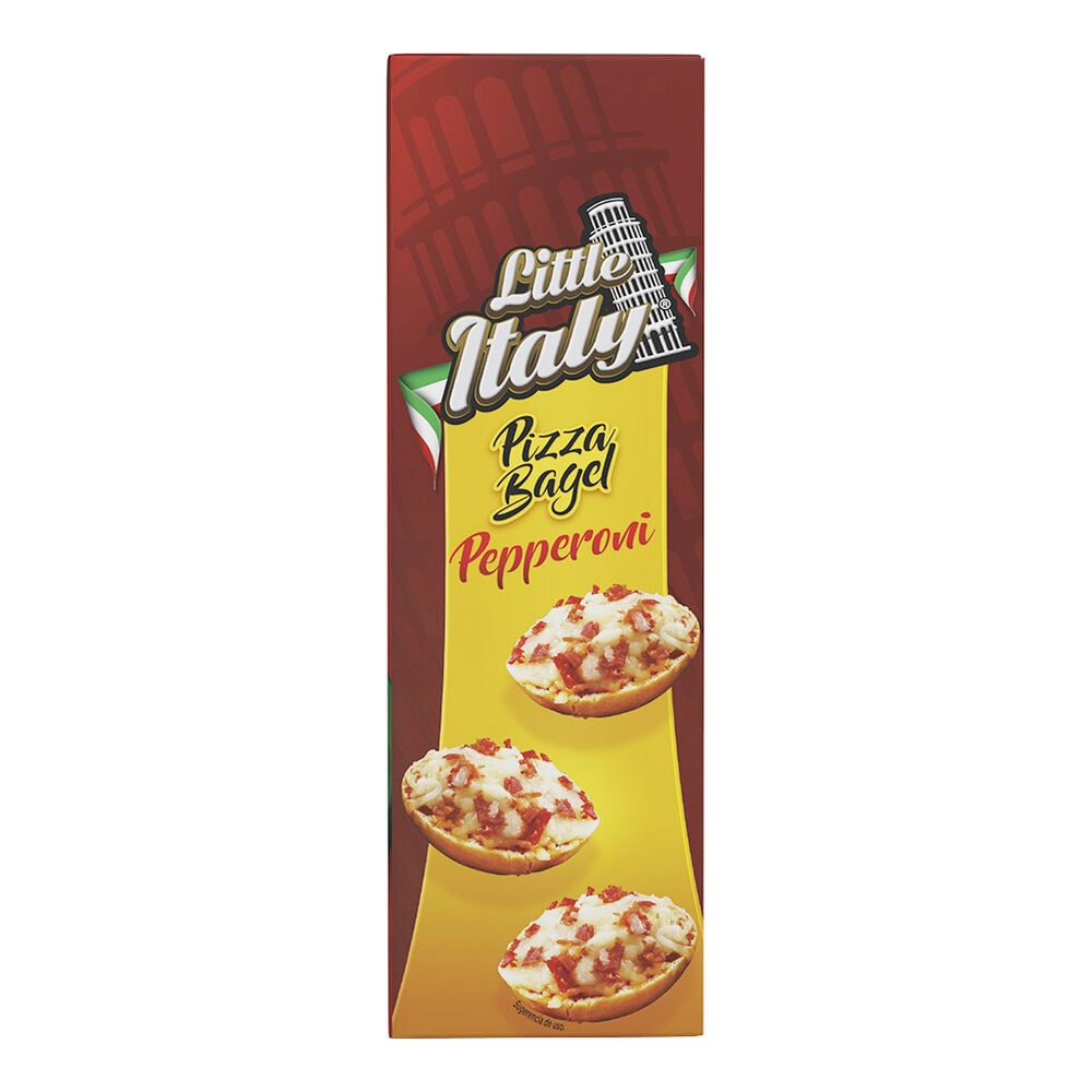 Mini Pizzas Bagels Little Italy 18 pzas image number 2