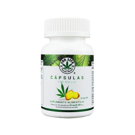 CBD life farma 25 mg con 30 capsulas
