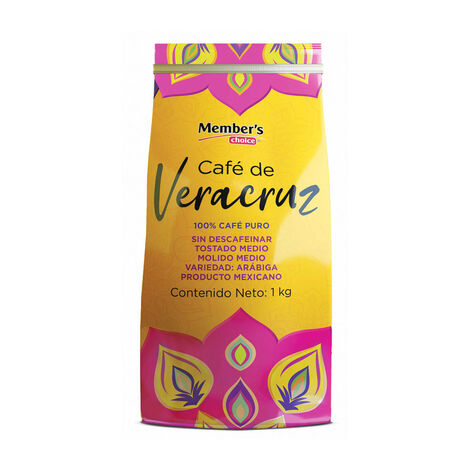 Caf&eacute; Tostado Molido Veracruz Member's Choice 1 Kg