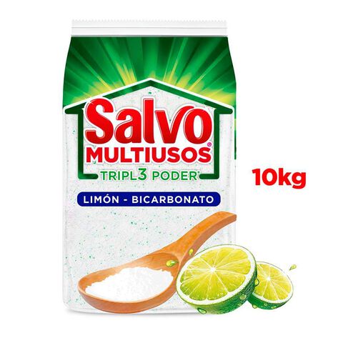 Detergente en Polvo Multiusos Salvo 10 Kg