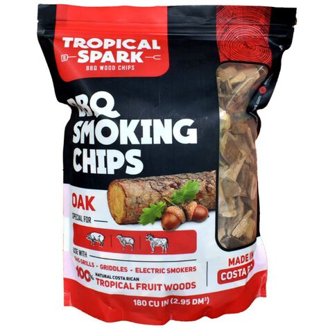Astillas para ahumar s/roble 800 grs Tropical Sparks