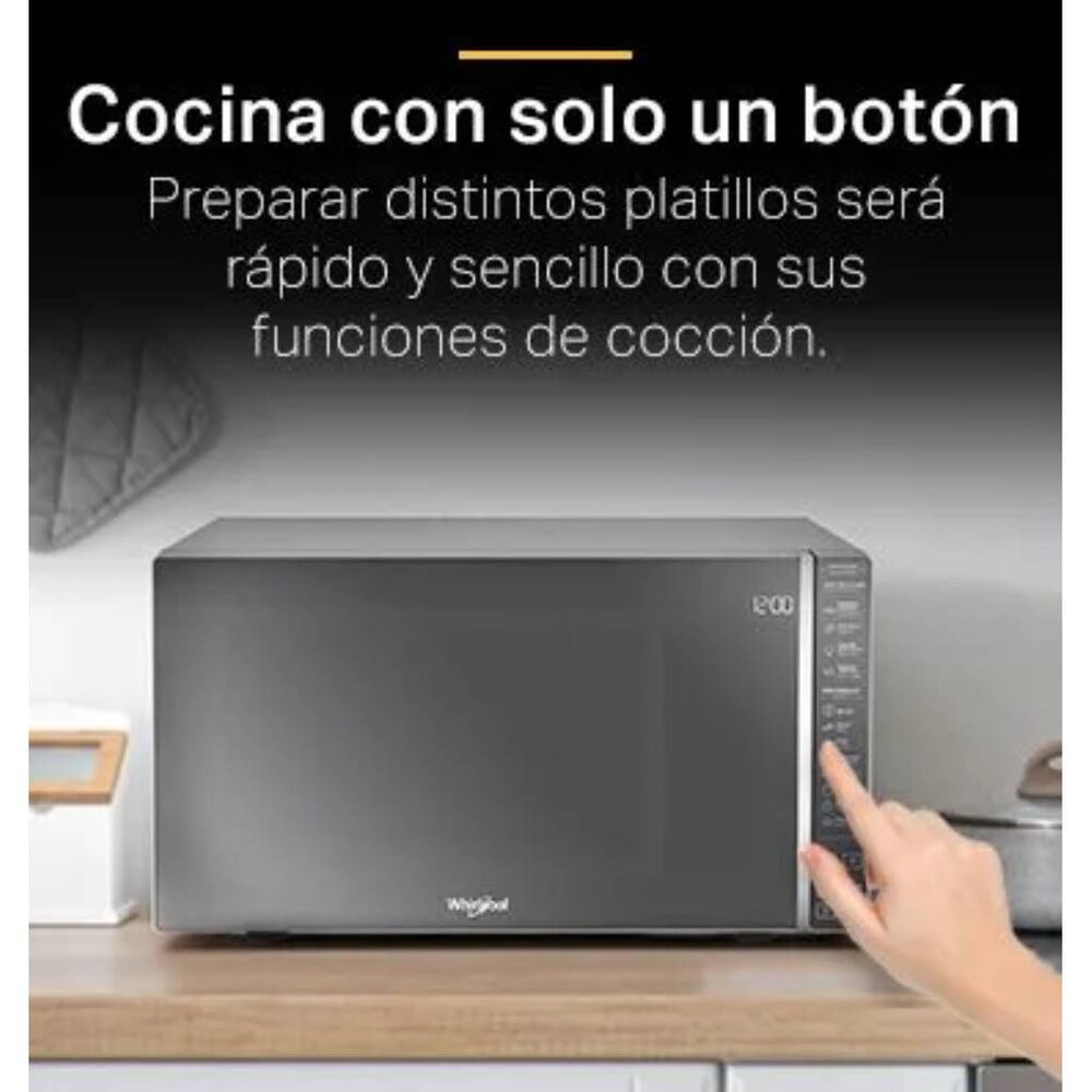 Microondas 1.1 pies Whirlpool Plata image number 6