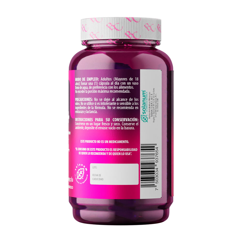 NAD + Resveratrol y Vitamina E 180 C&aacute;psulas Belacaps image number 2