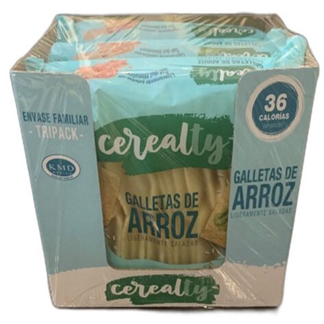 Galleta de Arroz y Sal Himalaya Cerealty 3/150 Gr