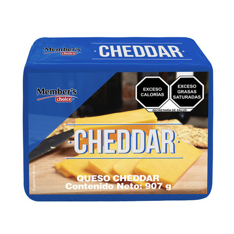Queso Cheddar Member's Choice 907 g