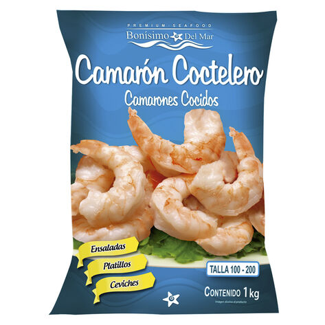 Camar&oacute;n Coctelero 100/200 Bonissimo 1 Kg