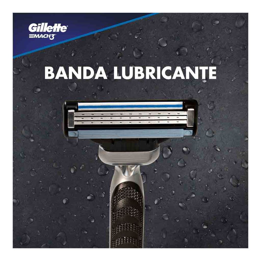 Cartuchos Mach 3 Regular Gillette 16 pzas image number 2