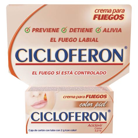Cicloferon Color Piel Crema Con 2G