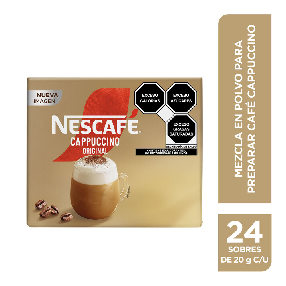Caf&eacute; Cappuccino Original Nescaf&eacute; 24/20 g image number 1