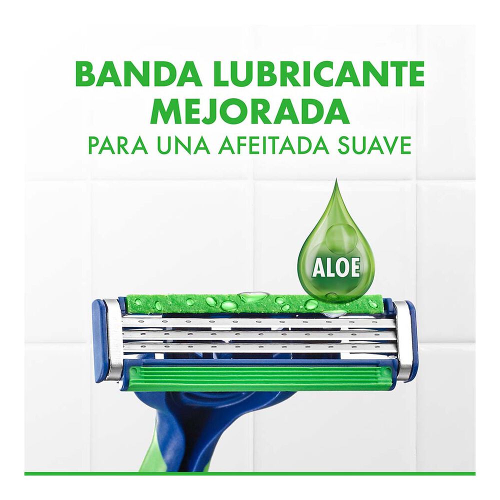 Rastrillo Prestobarba 3 Sensitive Gillette 16 pz image number 4