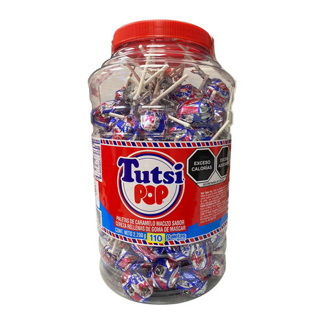 Paleta Chupa Pop Cereza Tutsi 110 pzas