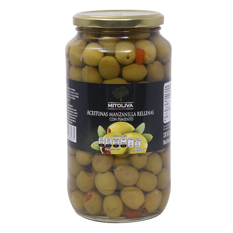 Aceituna Rellena de Pimiento Mitoliva 950 g