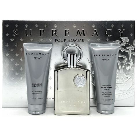 Estuche para caballero Afnan Supremacy Silver
