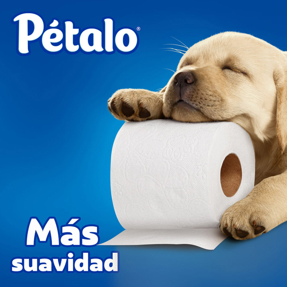 Papel higi&eacute;nico P&eacute;talo Ultra Resistente 14 Rollos image number 3