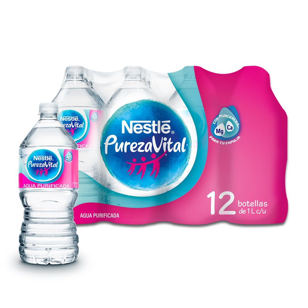 Agua Natural Nestlé Pureza Vital 12/1 Lt image number 2