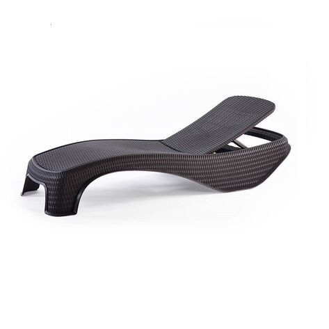 Camastro Atlantic tipo rattan negro KETER