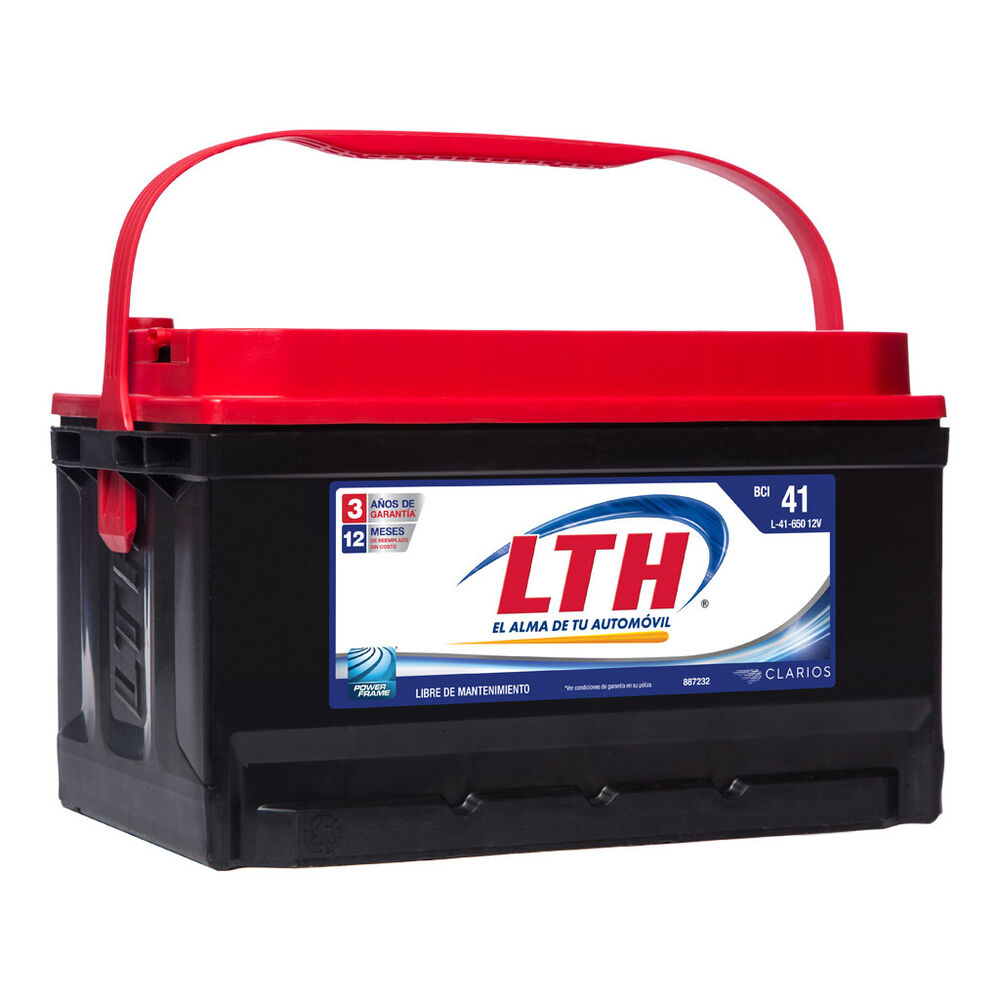 Bater&iacute;a Automotriz LTH 41-650 Tapa Roja Acumulador image number 1
