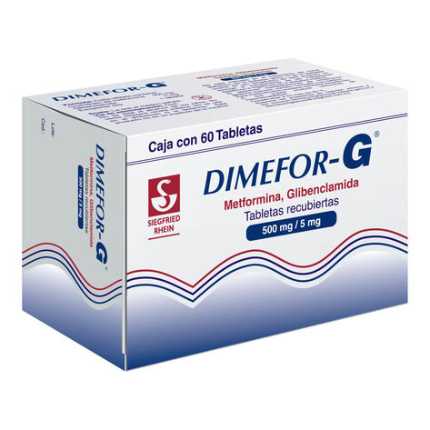 Dimefor G 500/5mg 60 Tab