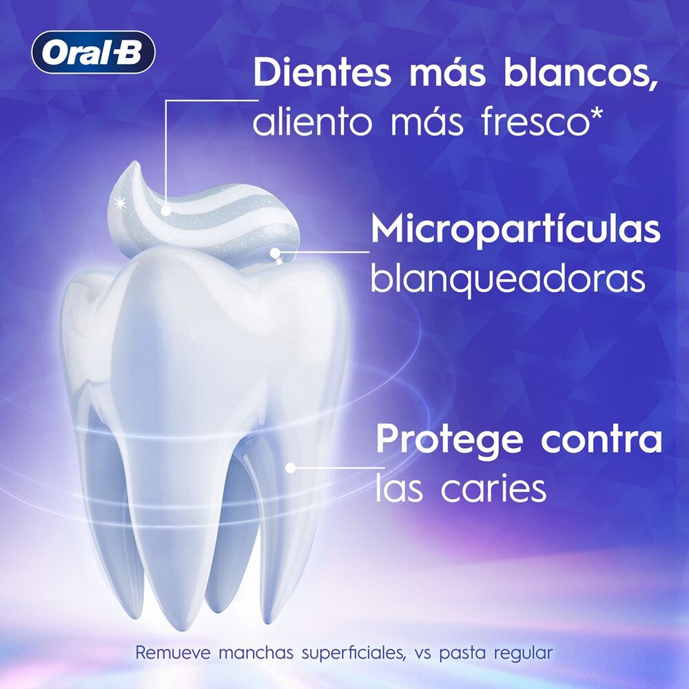 Pasta Dental 3D White Oral-B 4/140 g image number 3