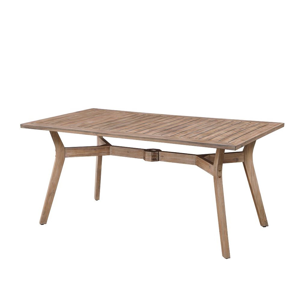 Comedor de exterior madera de acacia Ove Decors image number 3