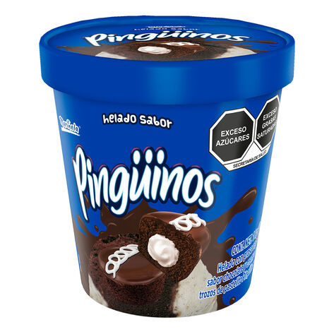 Helado Sabor Ping&uuml;ino Marinela 2  L