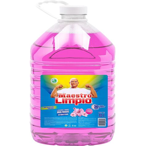 Limpiador L&iacute;quido Multiusos Aroma Floral Maestro Limpio 10 L