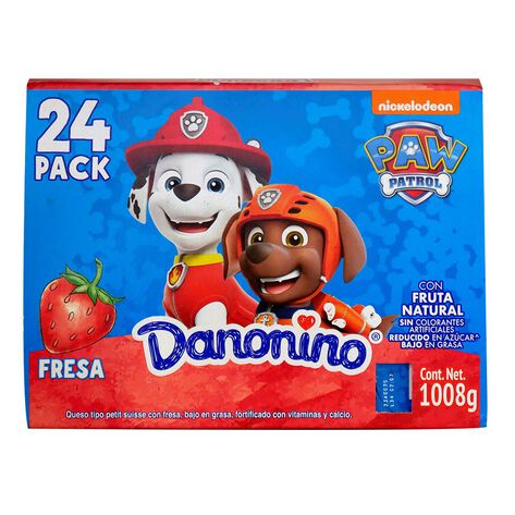 Yogurt Petite Suisse Fresa Danonino 24/42 g