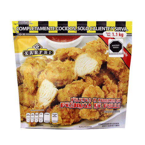 Filete Y Trocitos de Pollo Karfri 1 Kg