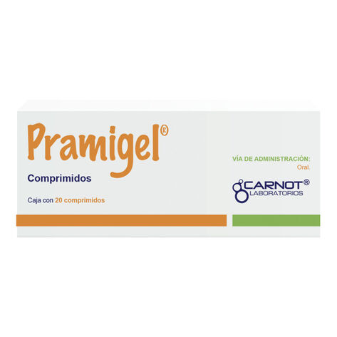 Pramigel 200/200/50/10mg Cmpr 20