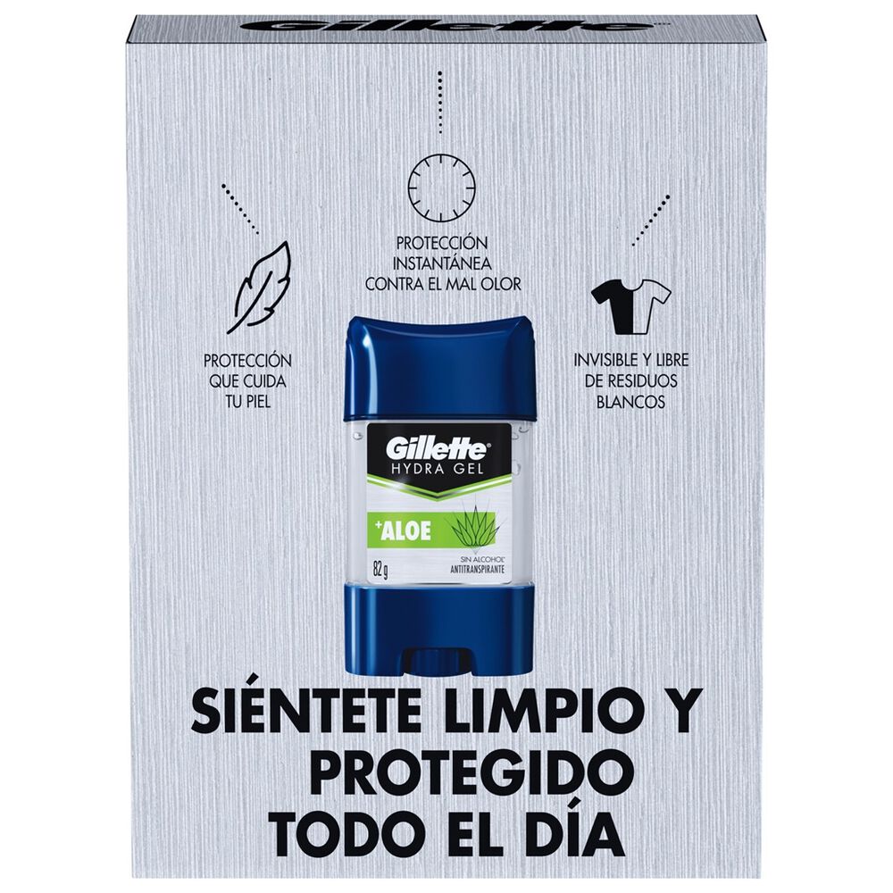 Antitranspirante Hydra Gel Aloe Gillette 4 / 82 gr image number 2