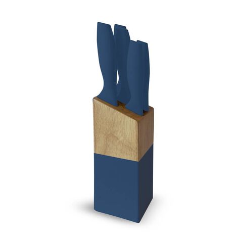 Bloque de Cuchillos Navy 6 Pzas Members Choice