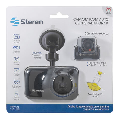 C&aacute;mara Para Auto 2K Steren