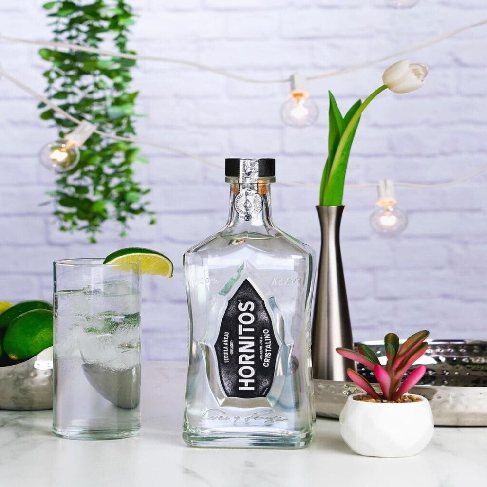 Tequila Hornitos Cristalino 750 ml image number 1