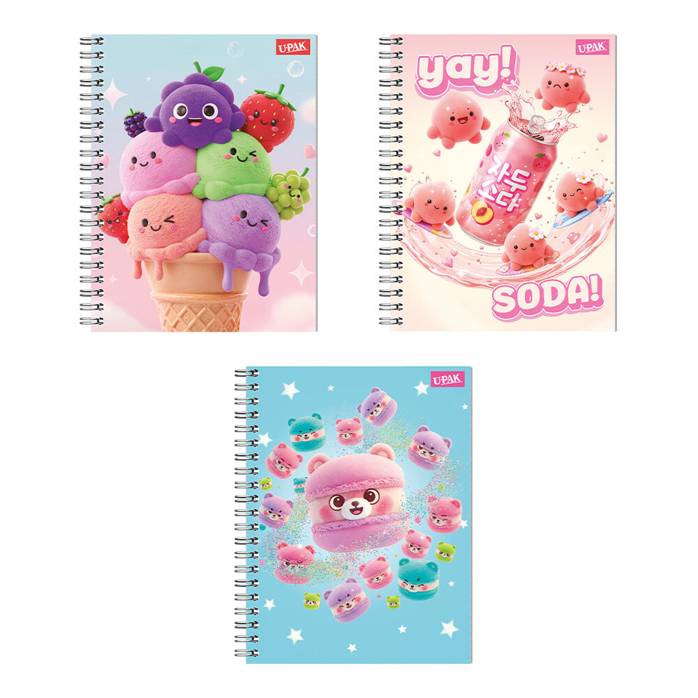 3Pack Cuadernos Gladiador de Raya image number 6