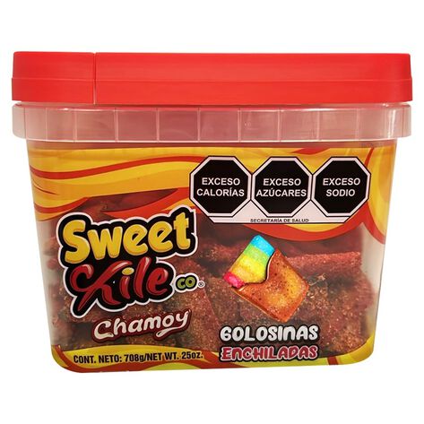 Golosinas Enchiladas Rainbow Bites Sweet Xile 708 gr