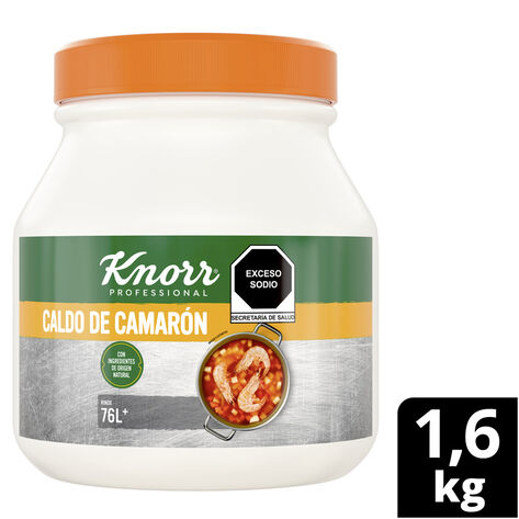 Caldo de Camar&oacute;n Knorr Professional 1.6 Kg