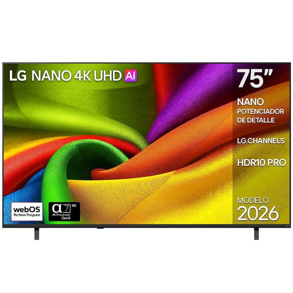 Pantalla LG 75 Pulgadas 4K UHD NANO AI Smart TV NU850 image number 2