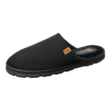 Pantufla Caballero Lisa Negro T28 Stahl