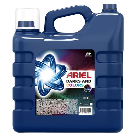 Detergente L&iacute;quido Ariel Darks and Colors 8 L