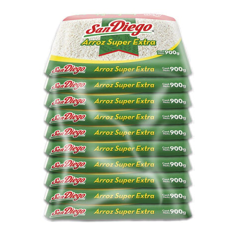 Arroz S&uacute;per Extra San Diego 10/ 900 g