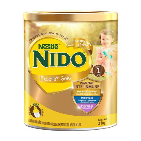 F&oacute;rmula Infantil Nido Excella Gold  2 Kg