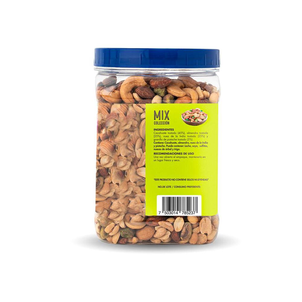 Nueces Mixtas Sin Sal Premier 800 g image number 2