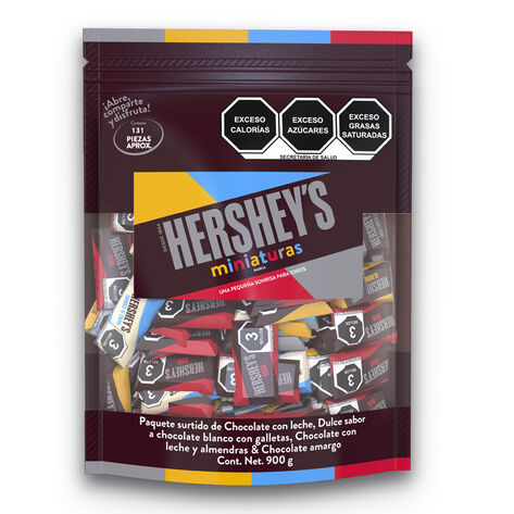 Chocolate Miniaturas Hershey&acute;s 900 g