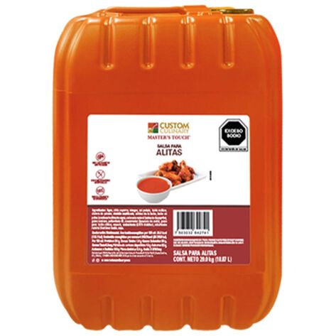 SALSA PARA ALITAS CUSTOM CULINARY 20 KG