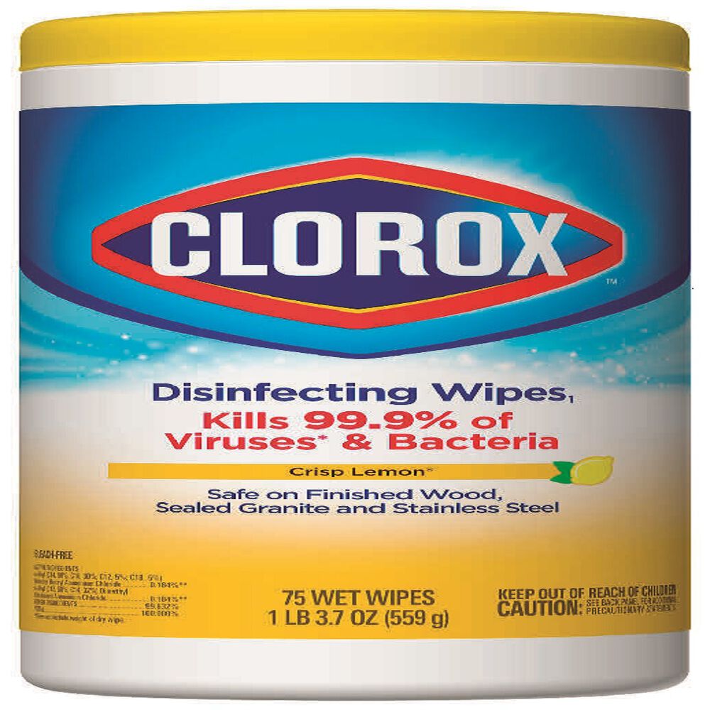 Toallitas Desinfectantes Fresh & Lemon Clorox 2/75 pz image number 2