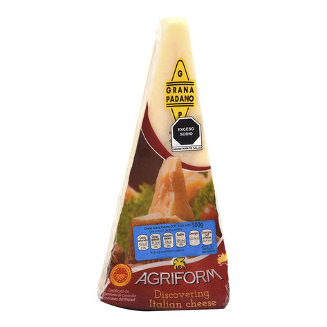 Queso grana Padano Agriform 500 gr