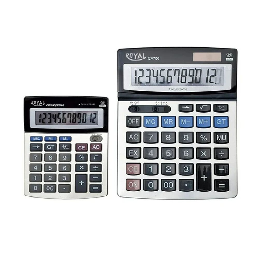 Set de Calculadoras Royal 2 Pza image number 1